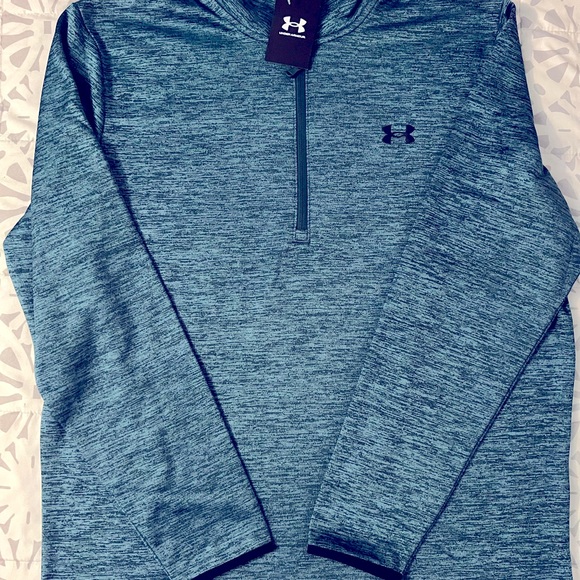 “New w/Tags” Mens Under Armour Fleece 1/2 Zip Sweat Shirt - Picture 6 of 7